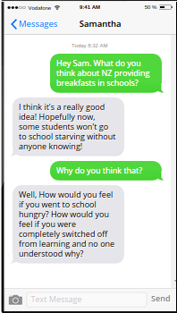 samantha i fake text conversation