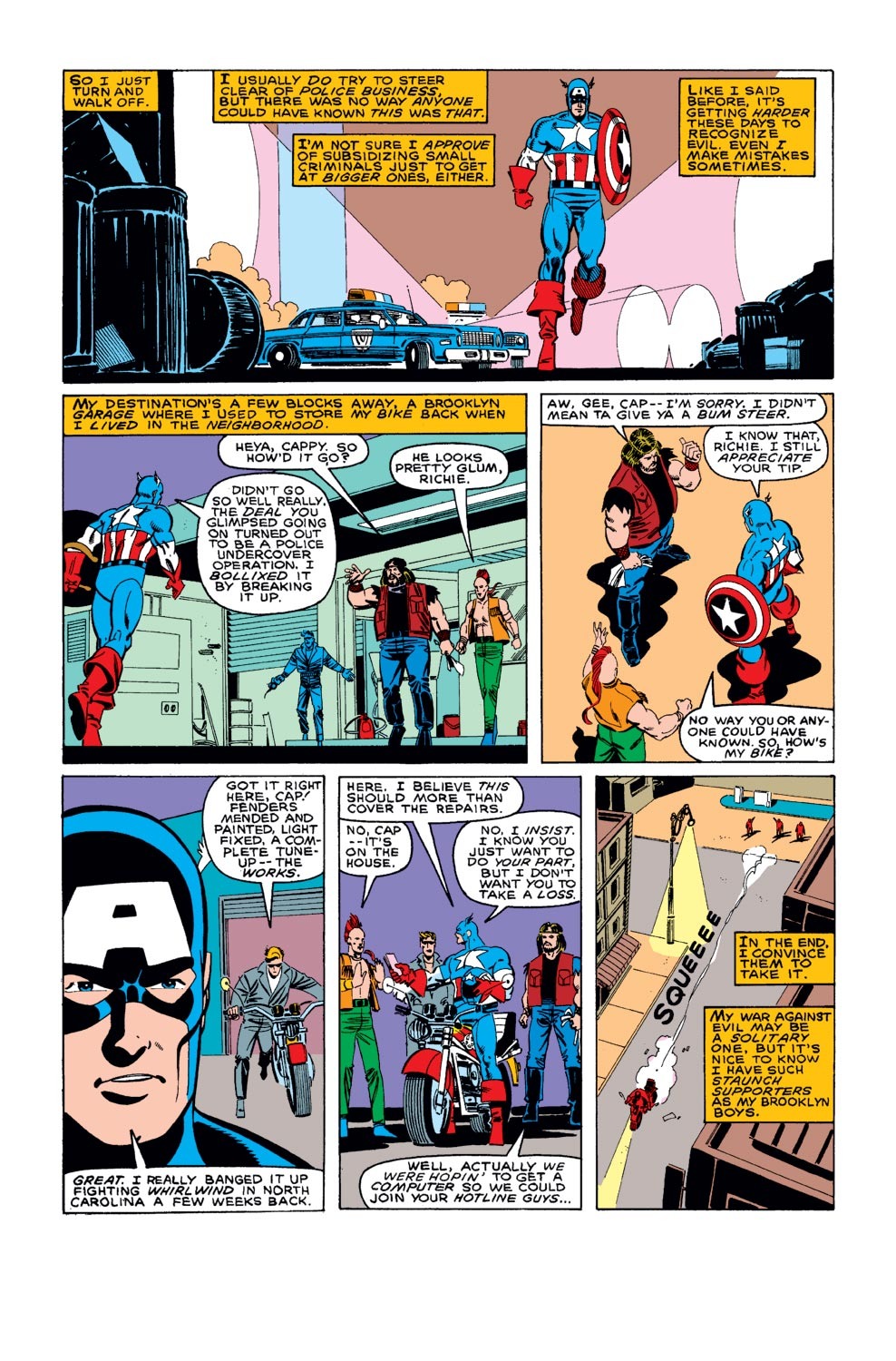 Read online Captain America (1968) comic -  Issue #325 - 5