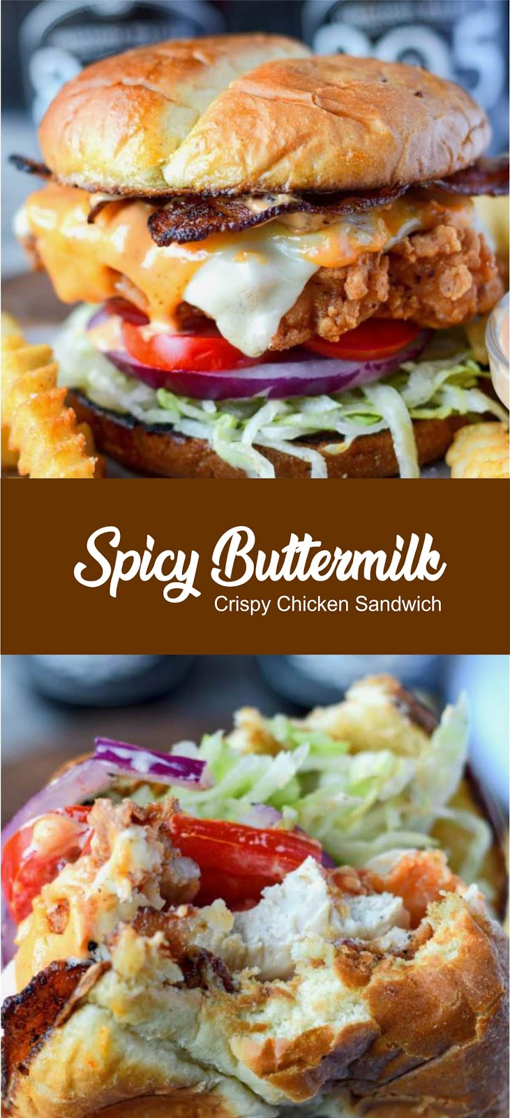 Spicy Buttermilk Crispy Chicken Sandwich Extra Ordinary Food