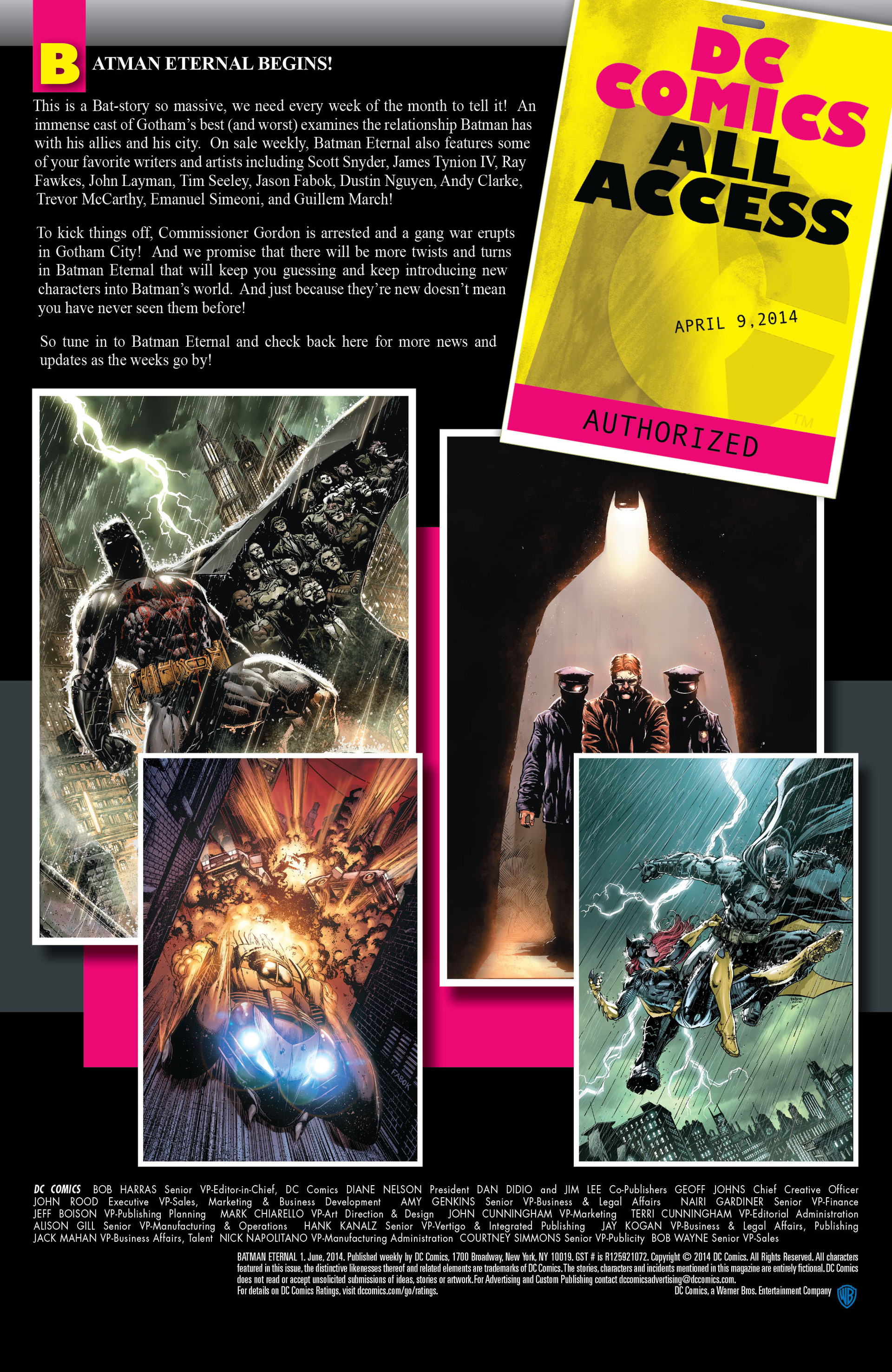 Read online Batman Eternal comic -  Issue #1 - 20