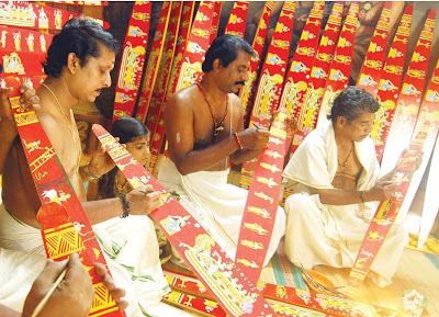 Onavillu - Ceremonial Bows during Onam Festival in Kerala