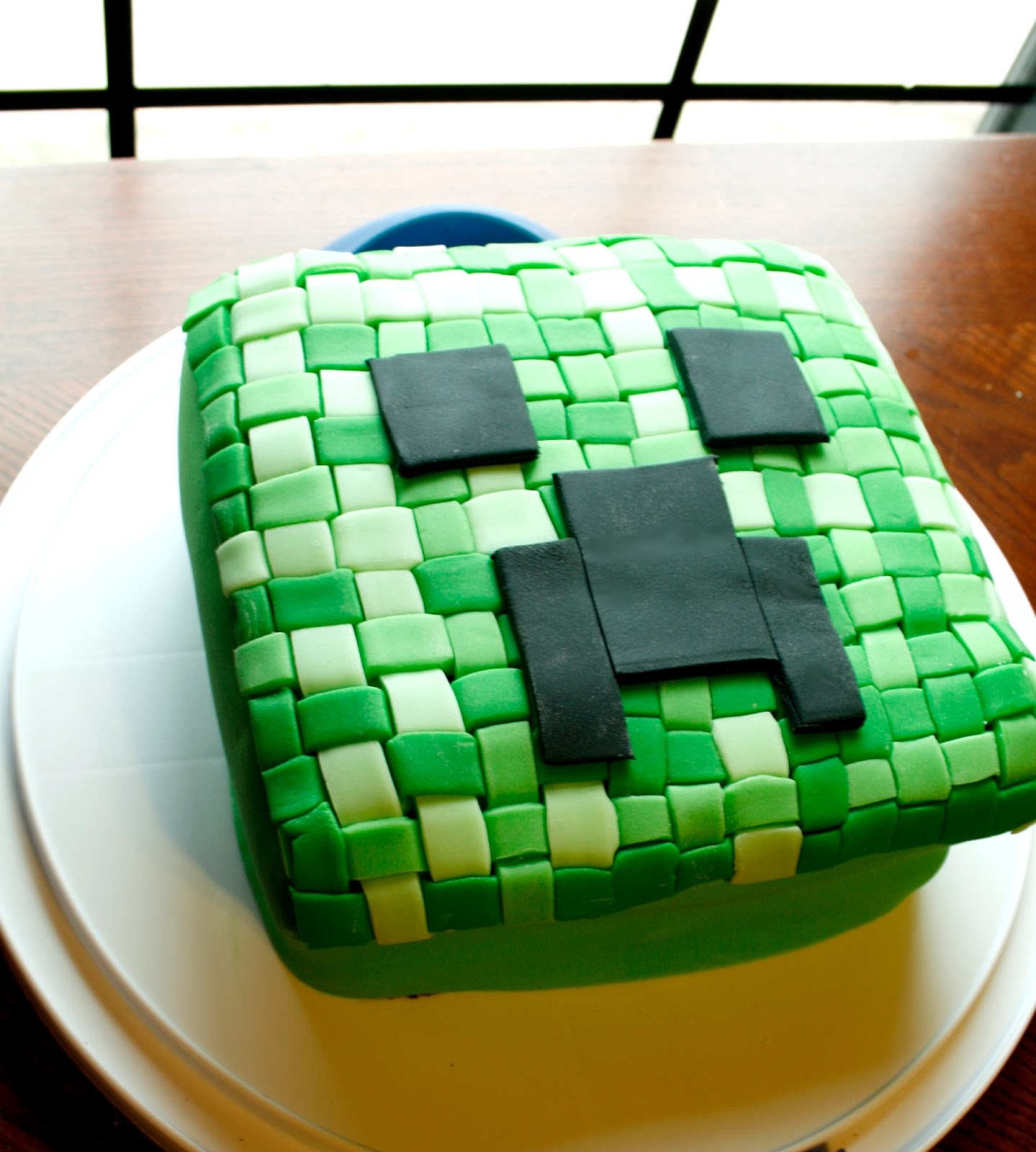 The Dieter Family Minecraft Creeper Cake