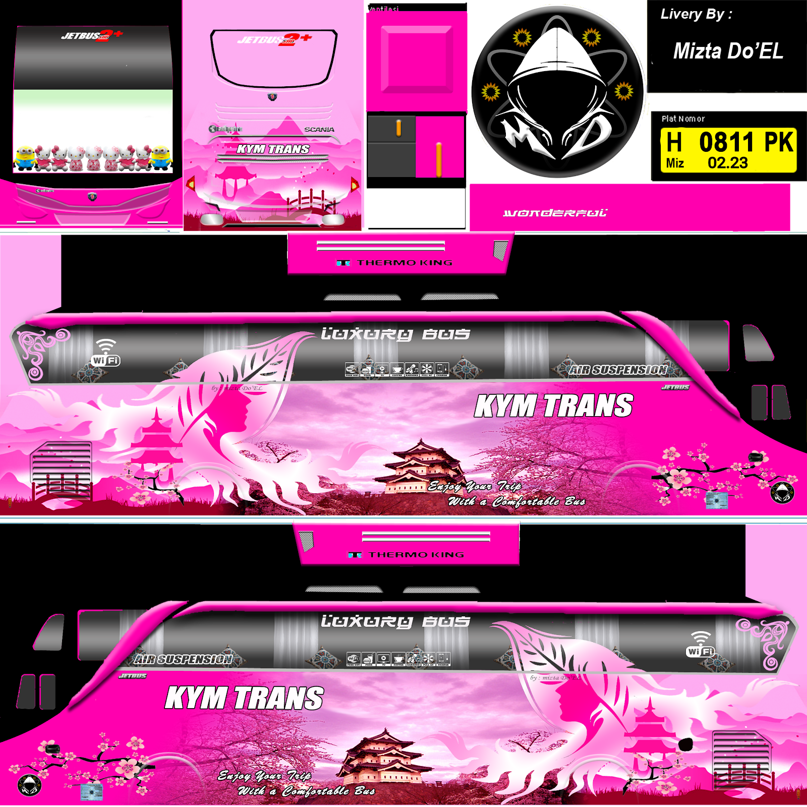 Free All Bus Simulator Indonesia Bussid Mod Rp.1 Cheat For You