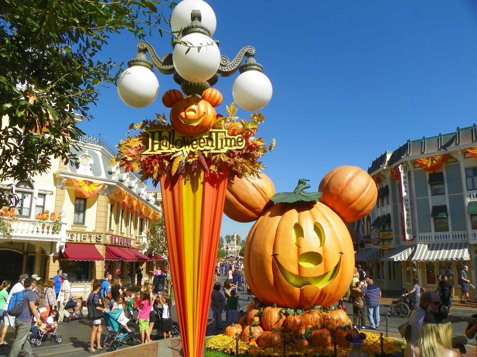 Pixie Pranks and Disney Fun Holiday Decorations at Disneyland