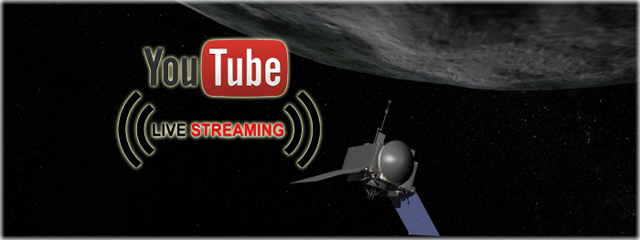 live - novidade da missão OSIRIS-REx