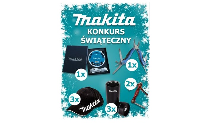 Wygraj ładowarkę indukcyjną Makita Konkurs