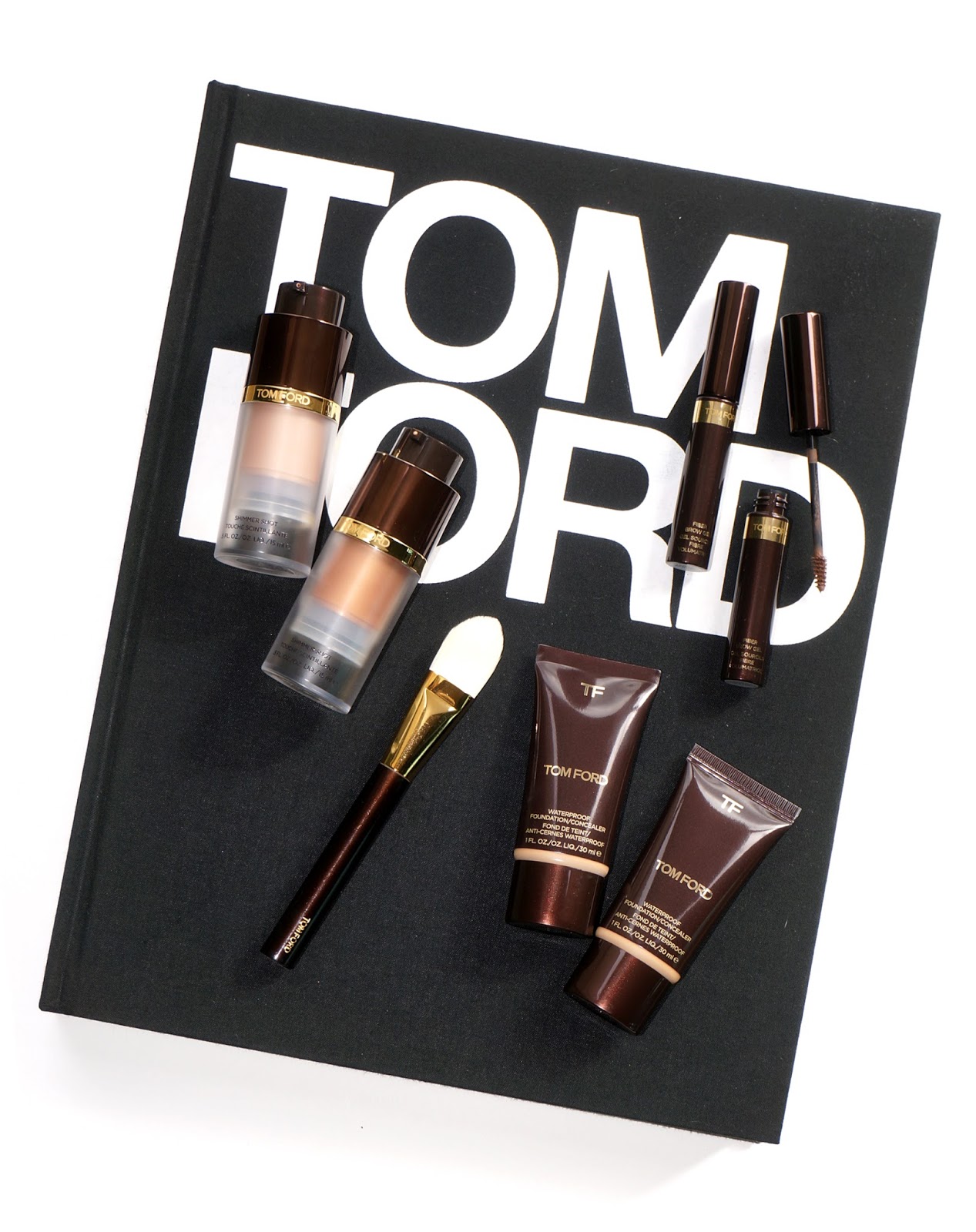 The Beauty Look Book - Tom Ford Face Collection Foundation and Shimmer Shots