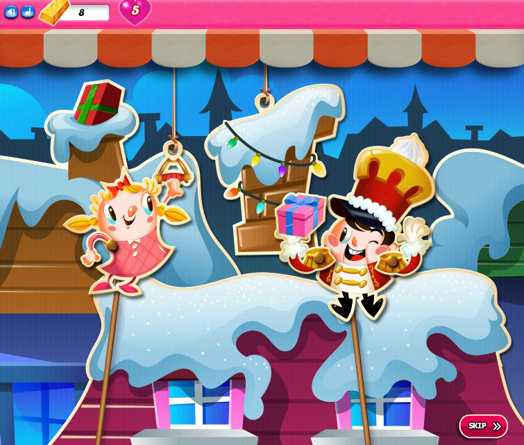 Candy Crush Saga level 2166-2180
