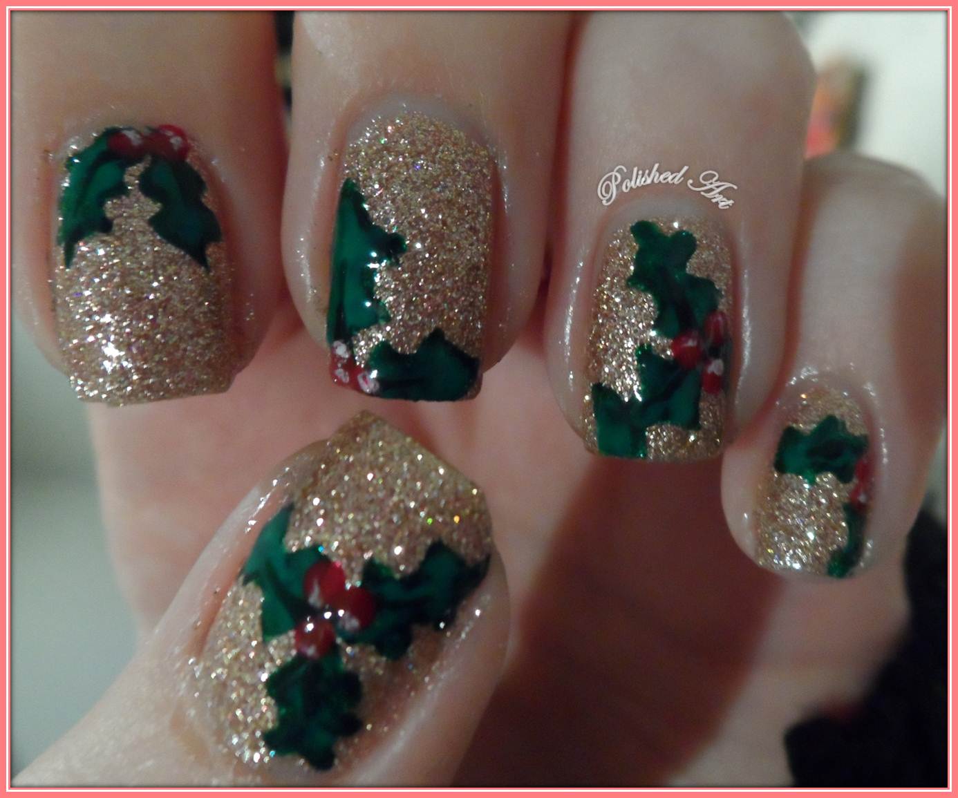 Polished Art: A Holly Jolly Christmas Challenge: Deck the halls!