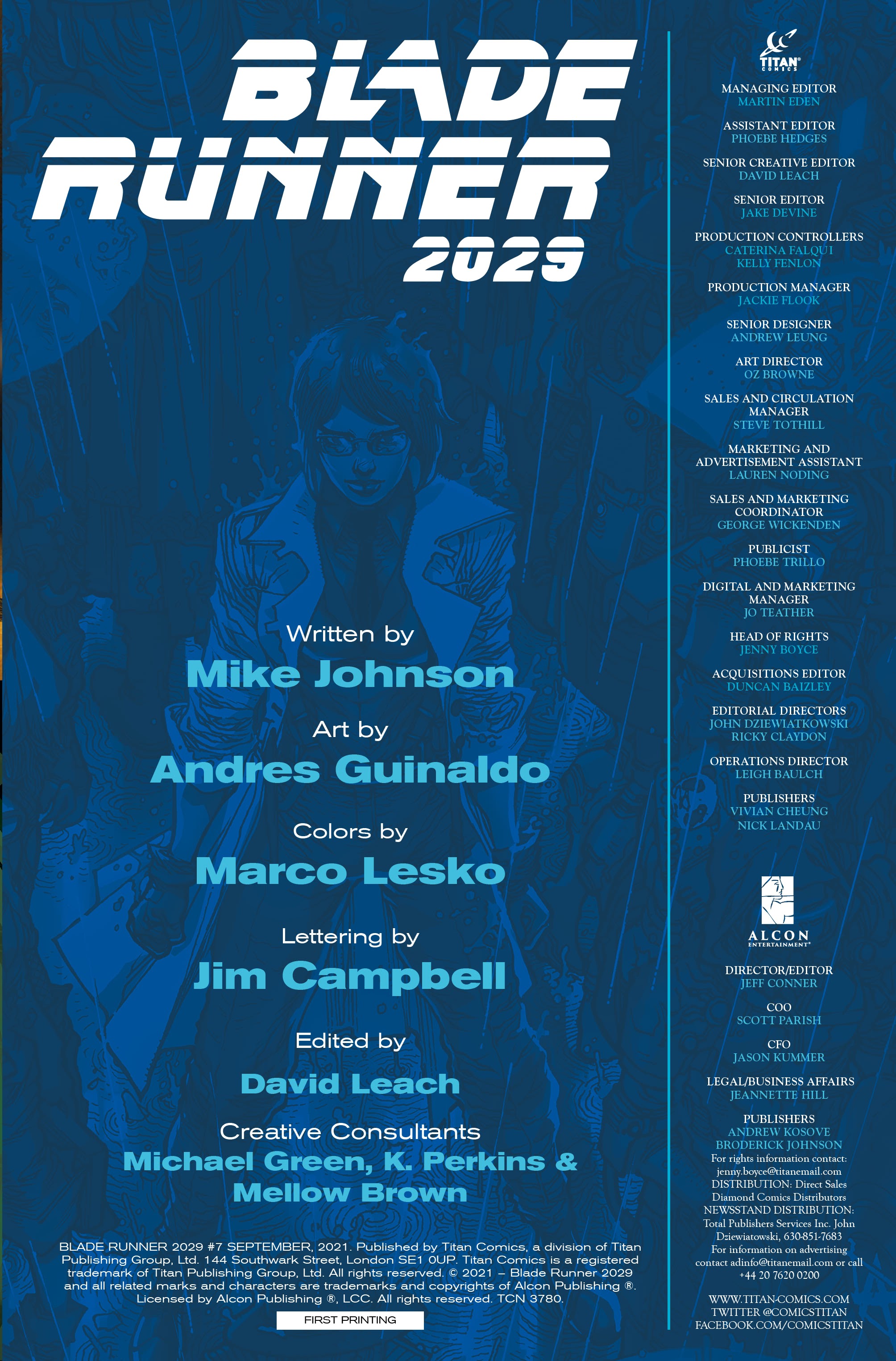 Read online Blade Runner 2029 comic -  Issue #7 - 5