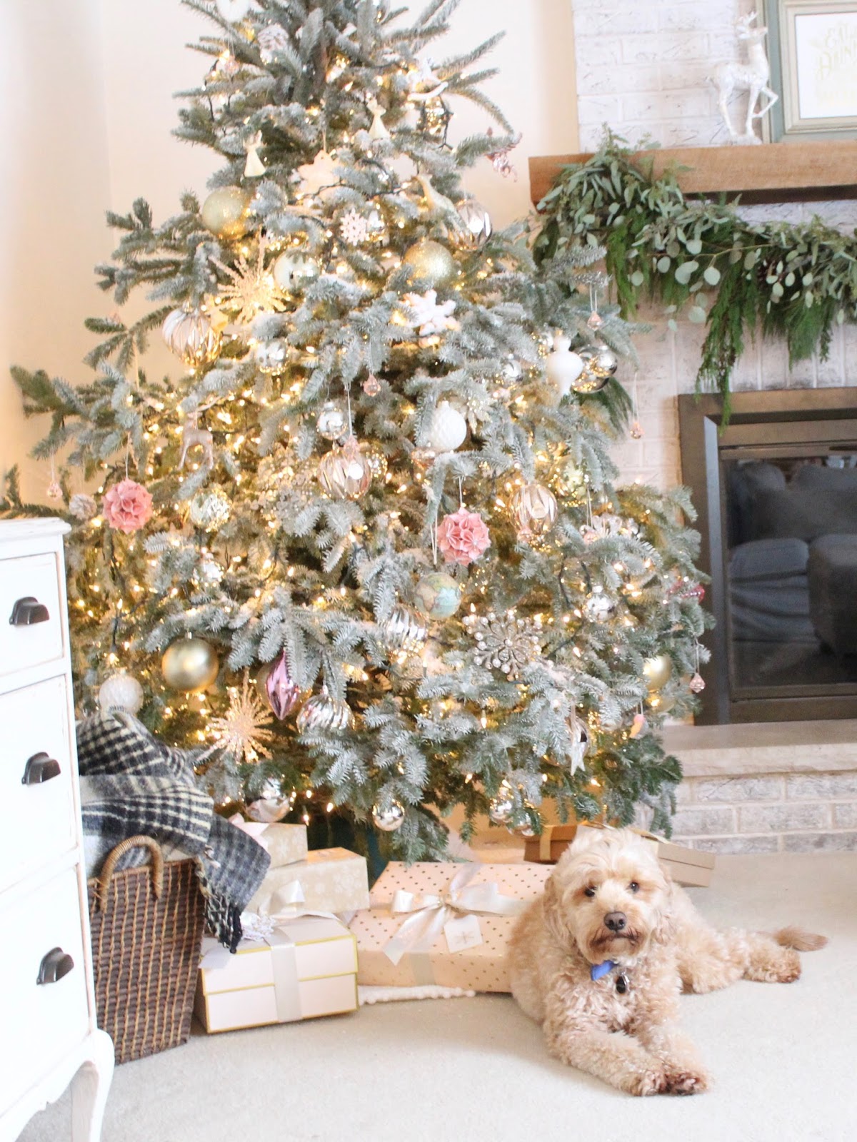 Avery Street Design Blog How (Not) to Flock a Christmas Tree