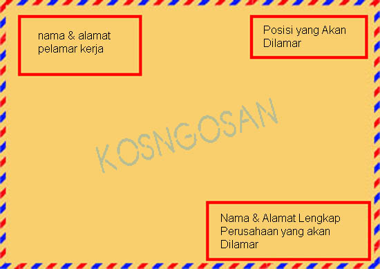 27++ Tampilan amplop lamaran kerja ideas
