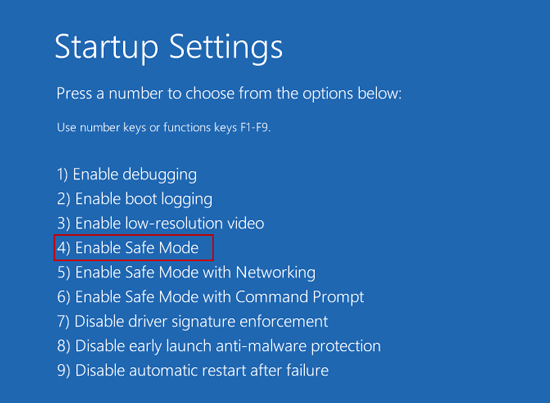 Password Recovery Ways|Tips: How to Start Windows 10 in Safe Mode When