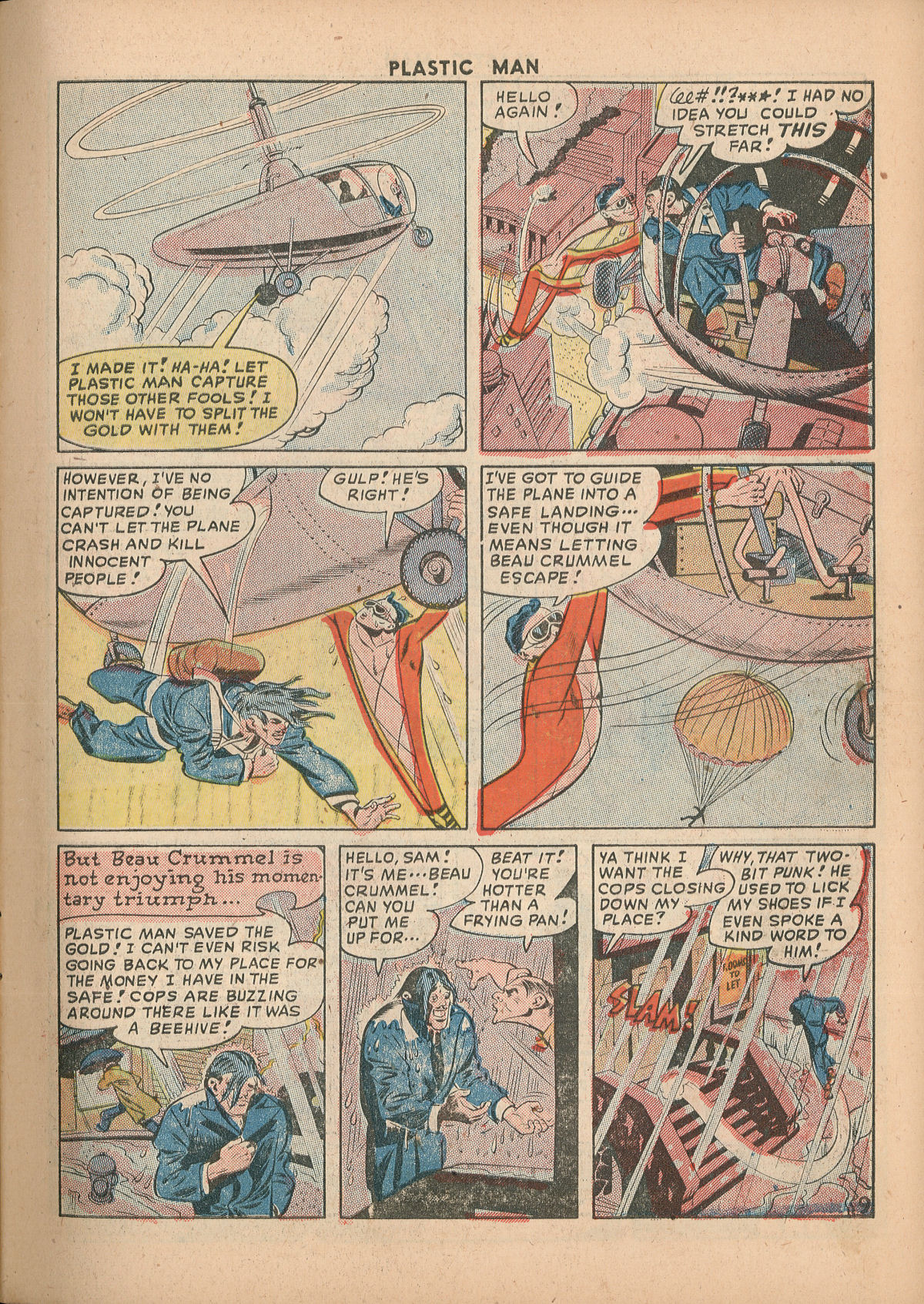 Read online Plastic Man (1943) comic -  Issue #15 - 11