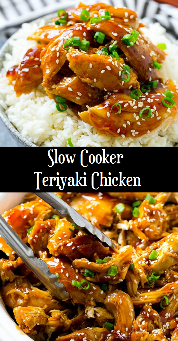 Slow Cooker Teriyaki Chicken - Easy Recipes