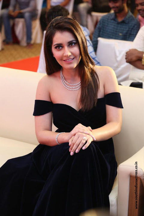 Raashi Khanna at Jai Lava Kusa Movie Audio Release Press Meet