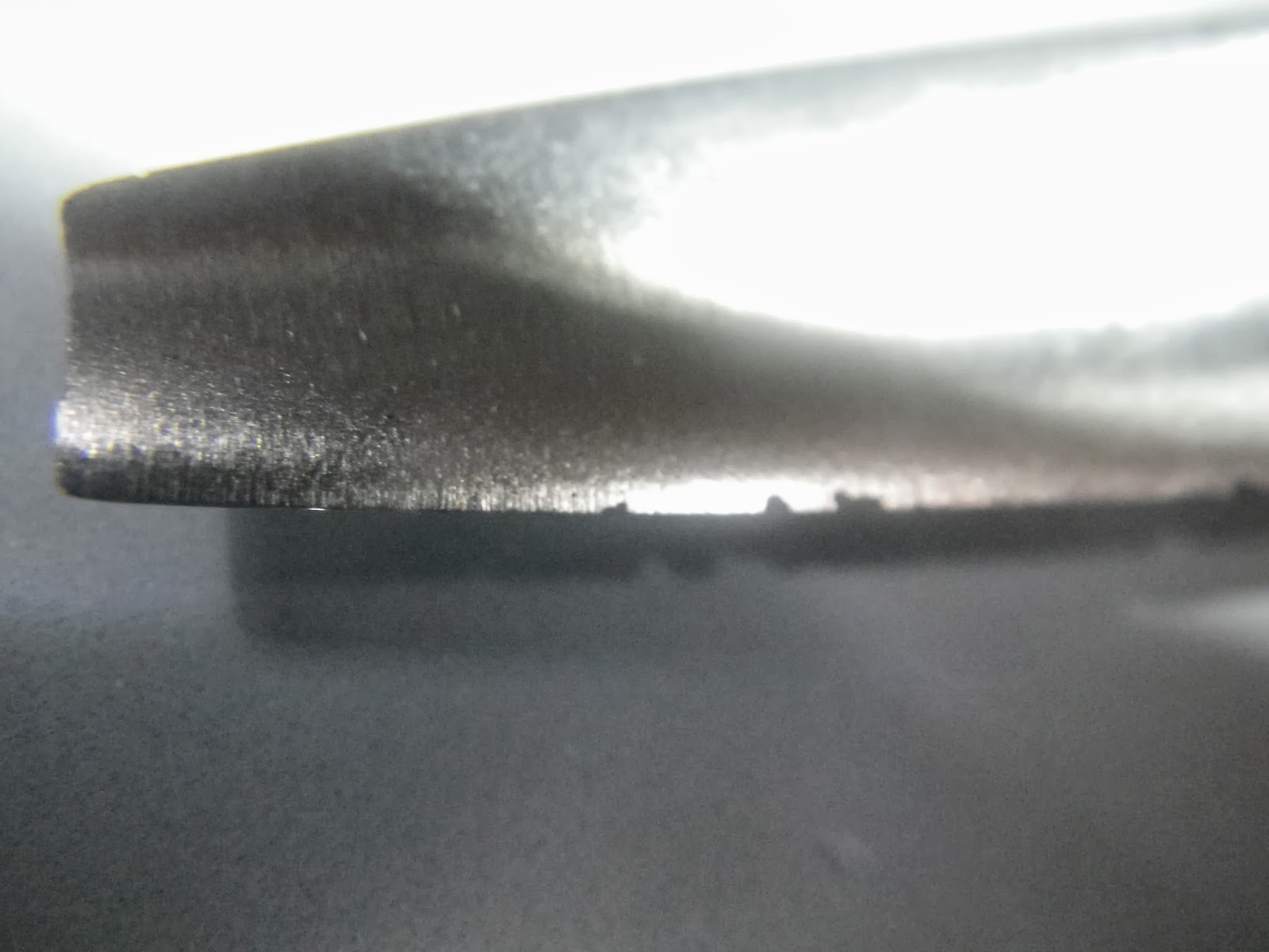 Knife Sharpening Using Traditional Methods Chipped knives and knives