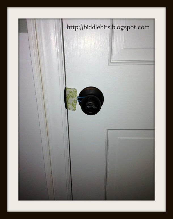 Biddle Bits Door silencer for baby's nursery