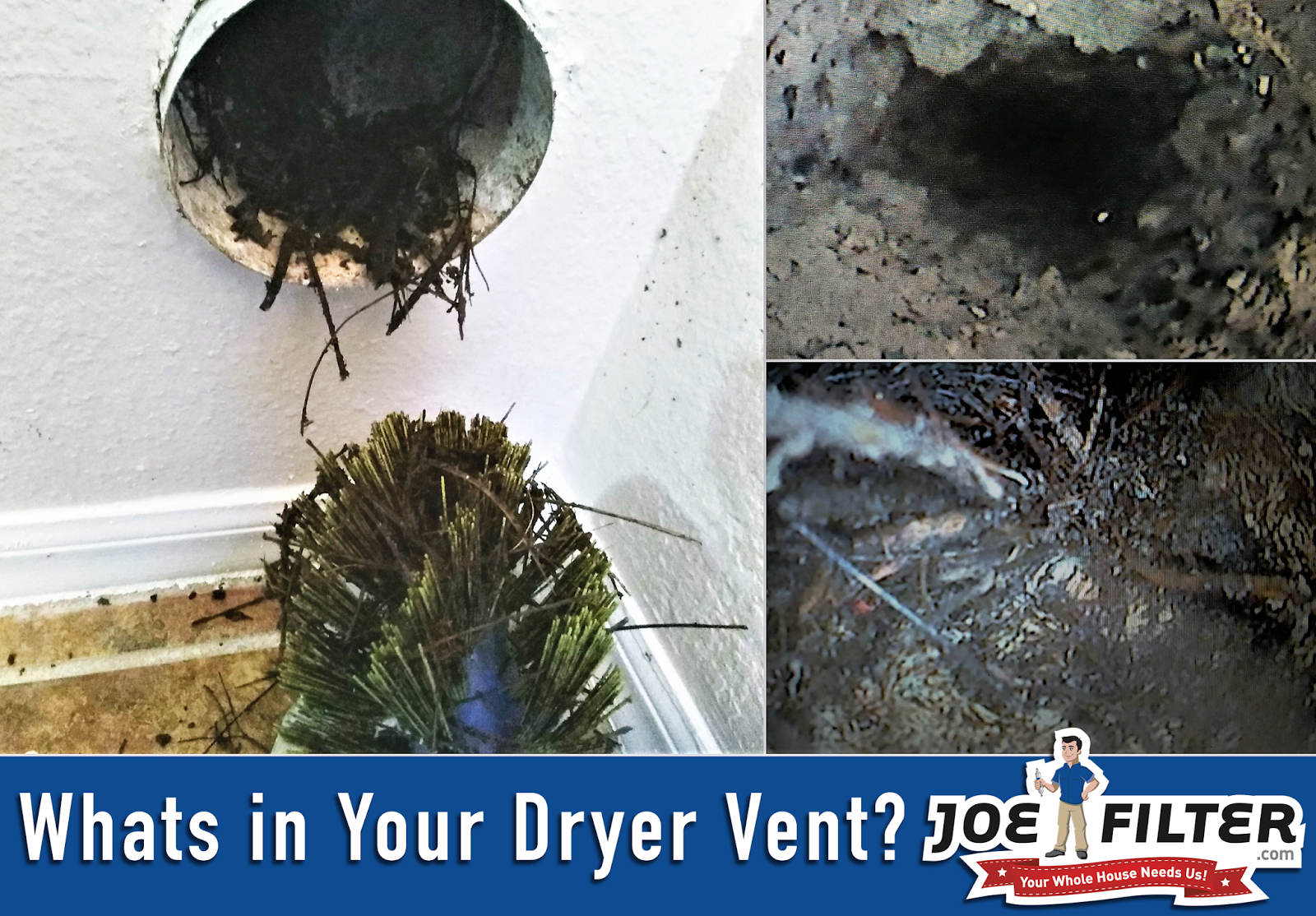the Joe Filter blog Benefits of a Clean Dryer Vent!