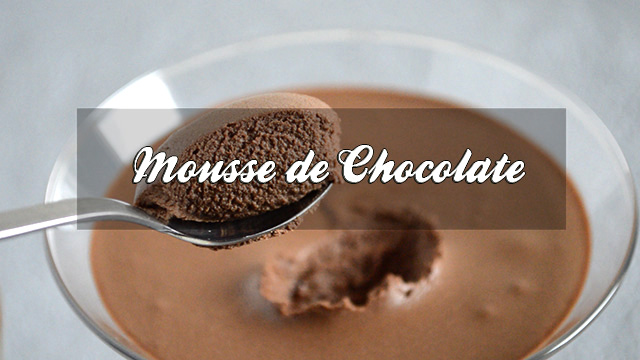 Recetas Básicas: Mousse de chocolate