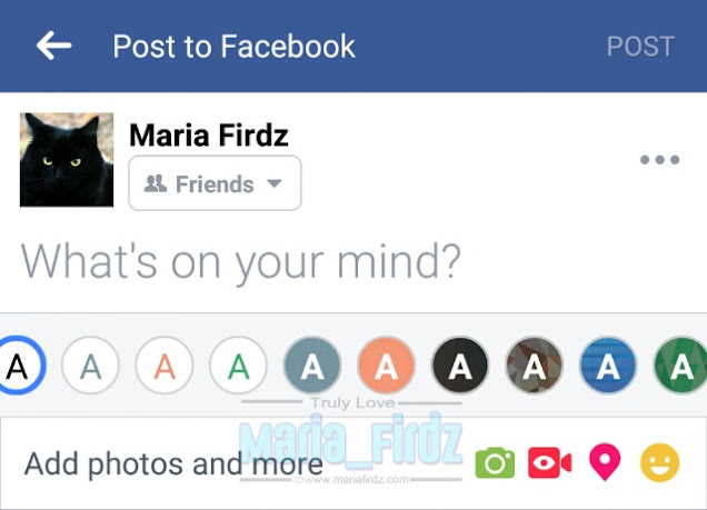 Facebook Update | Taip Status Dengan Background Cantik! Facebook Update | Taip Status Dengan Background Cantik!
