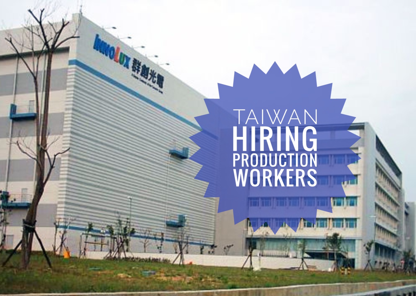 Hiring Production Workers For Innolux Corporation In Taiwan PINOY