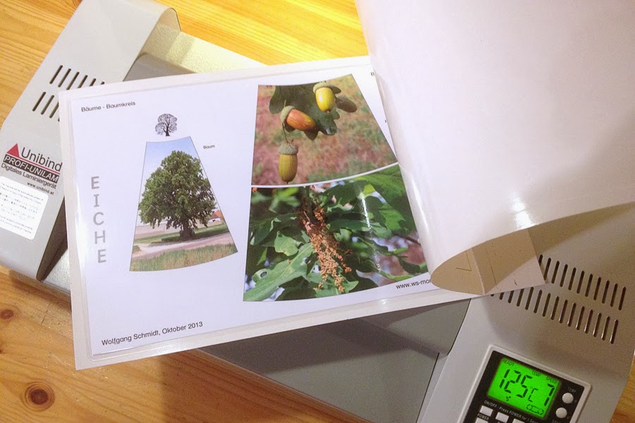 Lernplatz: laminieren