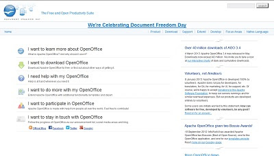 Apache OpenOffice, Ofiice Application