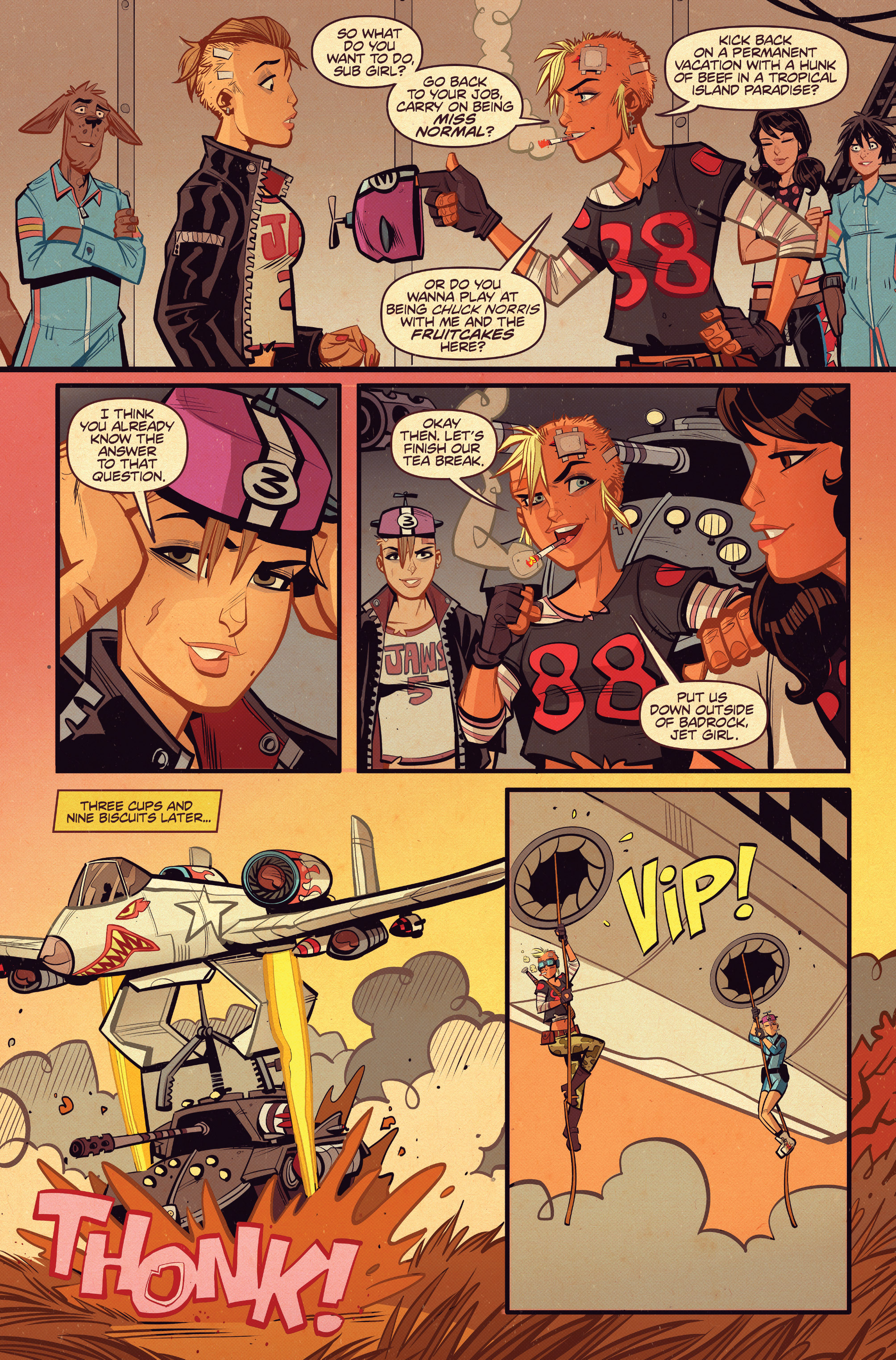 Read online Tank Girl: Two Girls, One Tank comic -  Issue #2 - 24