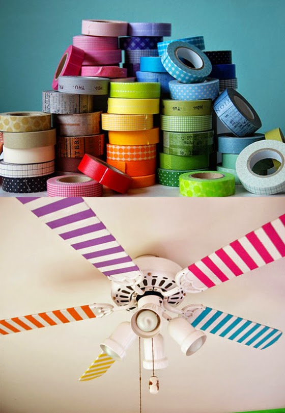 Masking tape 6 idées simplissimes! Initiales GG