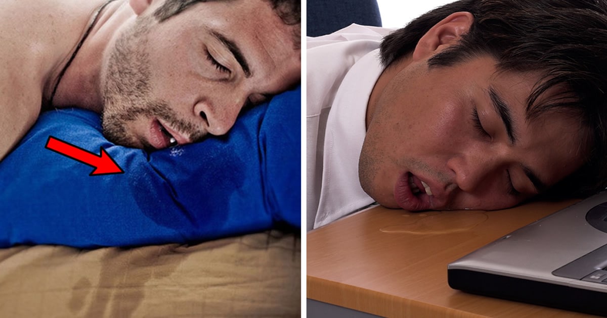 precious health DO YOU DROOL WHEN YOU SLEEP? YOU ARE