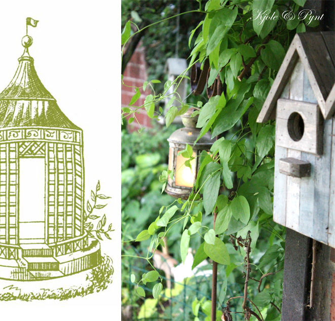 seidenfeins Blog vom schönen Landleben: Garten im Regen. garden in