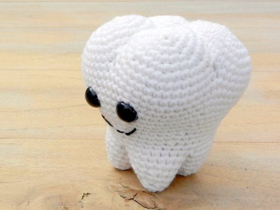 molar tooth Crochet pattern