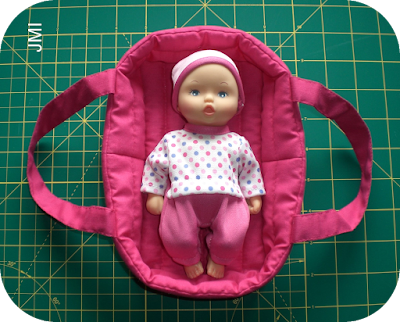How to make a carry cot for a mini baby doll