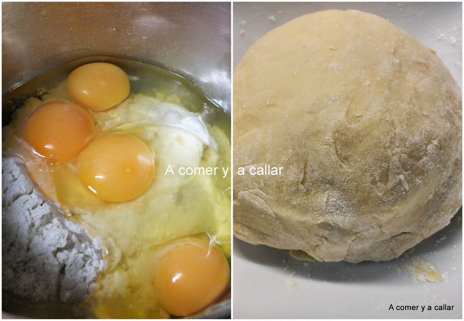 A comer y a callar PASTA FRESCA, CON Y SIN THERMOMIX