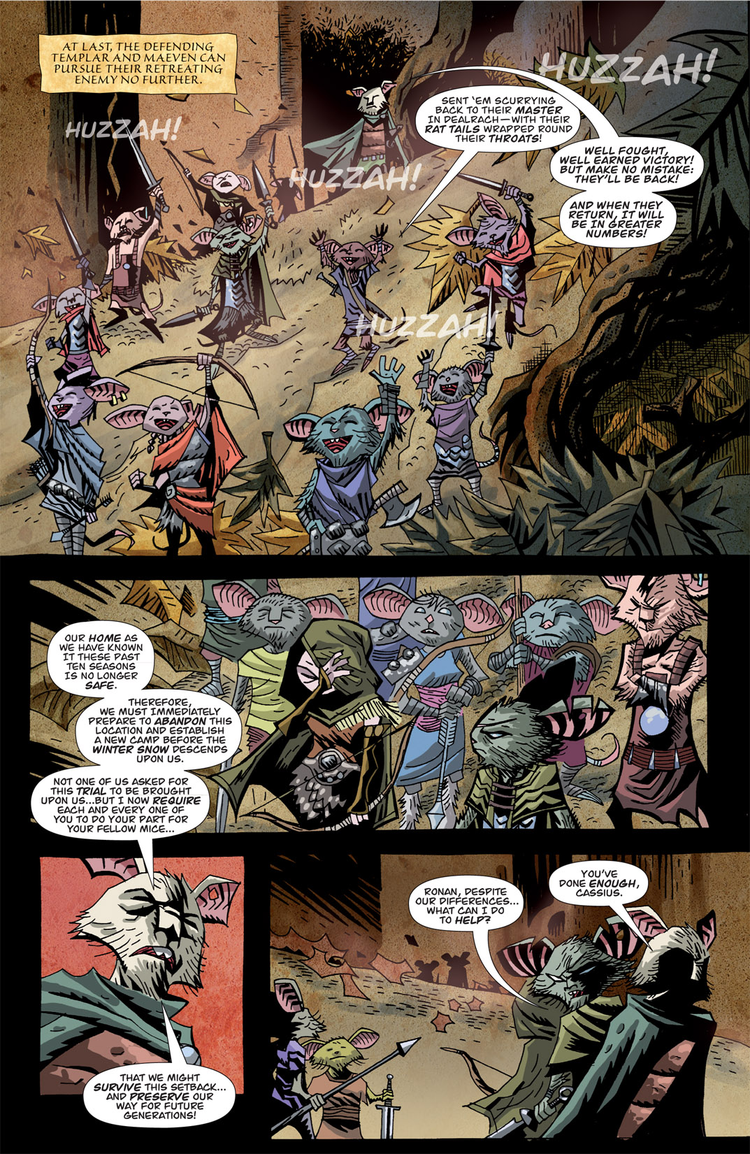 Read online The Mice Templar Volume 3: A Midwinter Night's Dream comic -  Issue #2 - 14