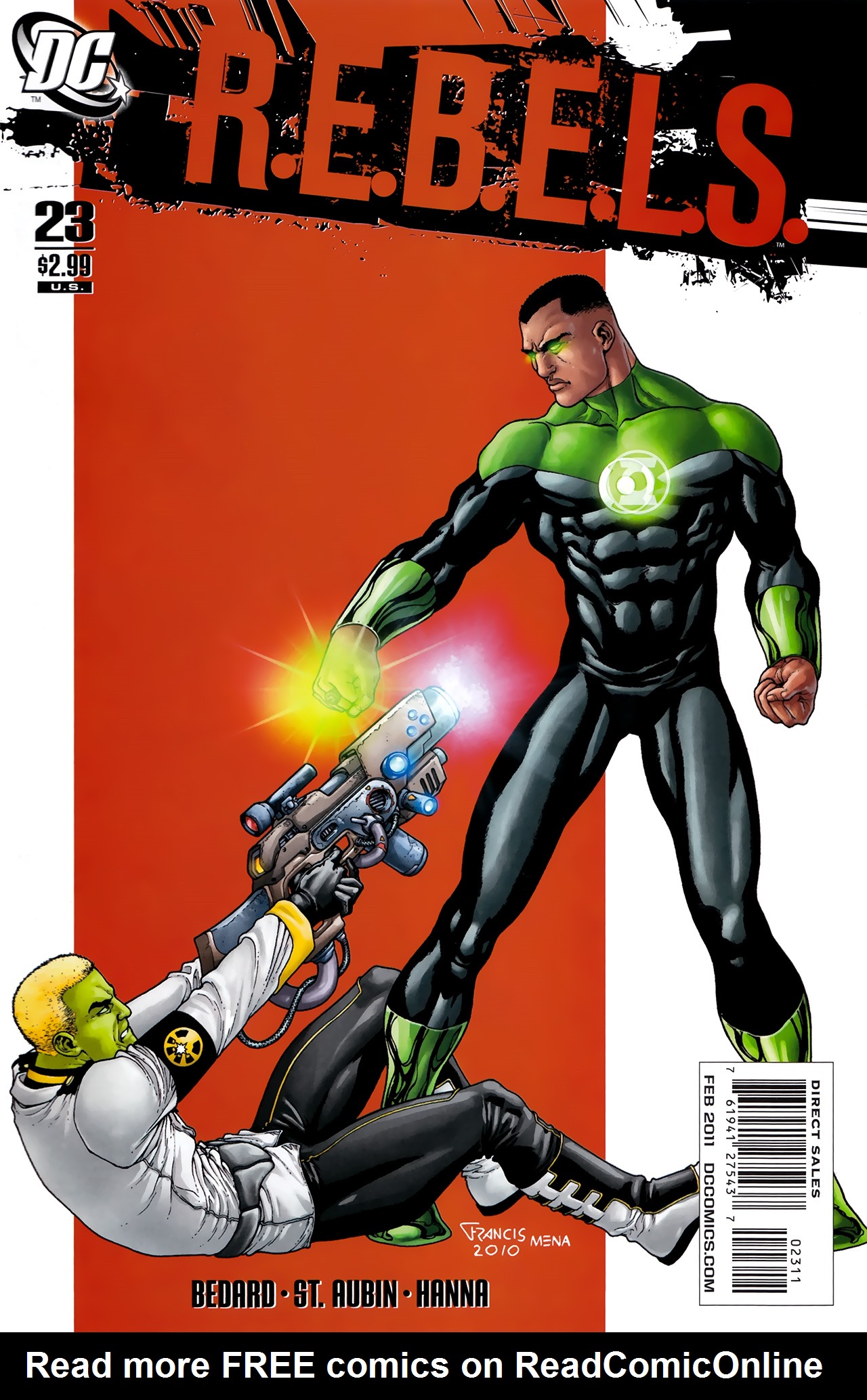 Read online R.E.B.E.L.S. comic -  Issue #23 - 1