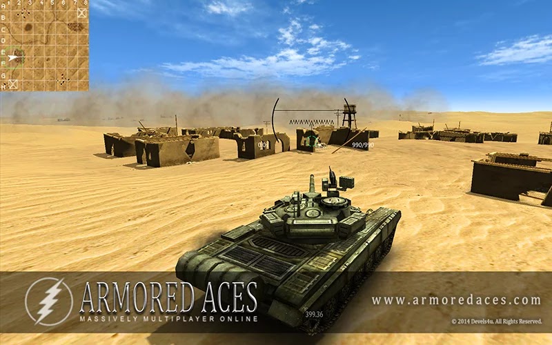 Game Armored Aces - 3D Tanks Online v1.2 Apk + Data [Mod Money / Anti-Ban] 