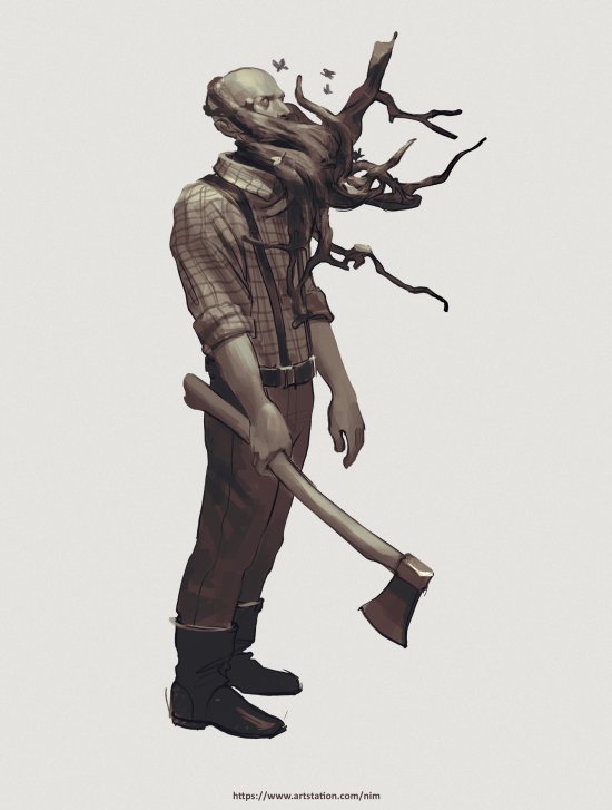 As sombrias ilustrações de fantasia, ficção científica e terror de Daria Rashev Daria Rashev artstation arte ilustrações fantasia ficção científica terror sombrio games