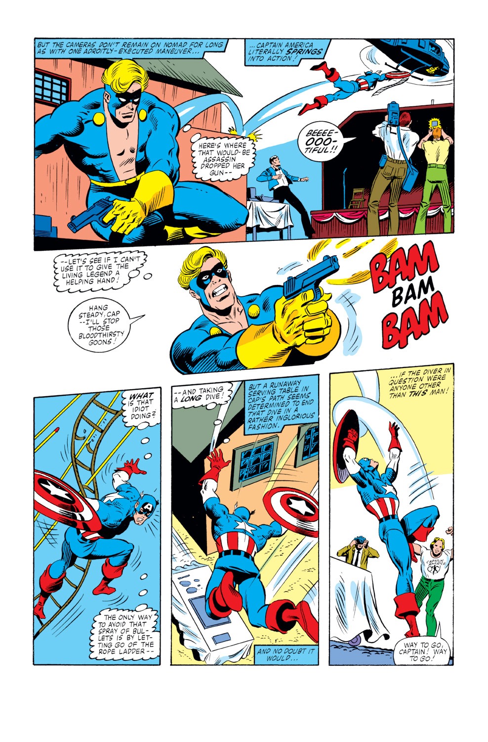 Read online Captain America (1968) comic -  Issue #261 - 21