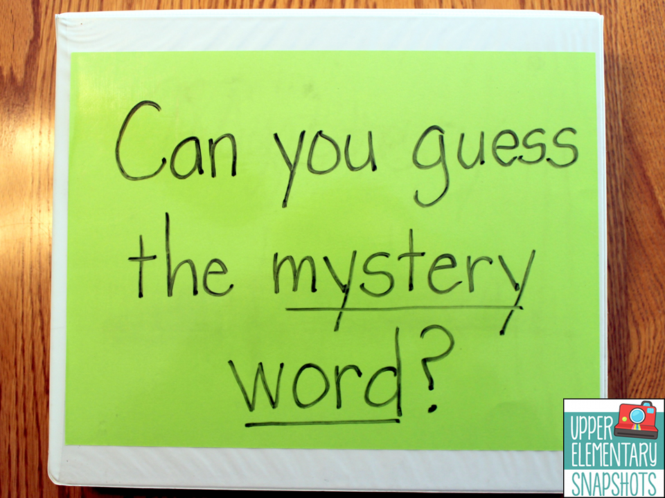 Decoding multi syllable words upper elementary snapshots