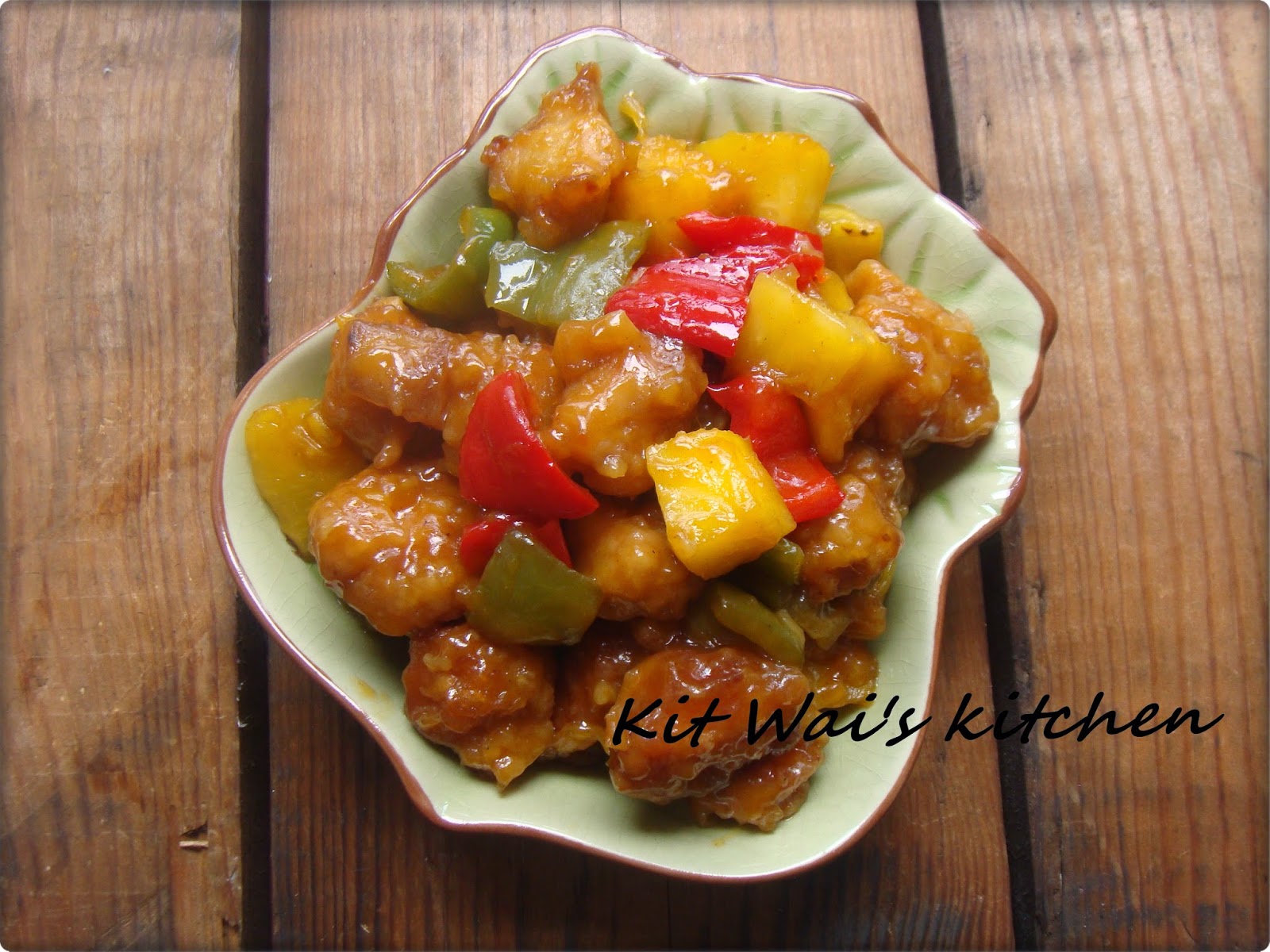 Kit Wai's kitchen 梅酱咕噜肉 Sweet & Sour Plum Sauce Pork