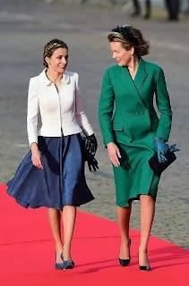 Queen Letizia - Queen Mathilde