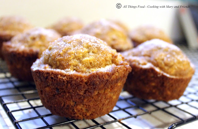 Cooking With Mary and Friends: Caramel Apple Oat Muffins