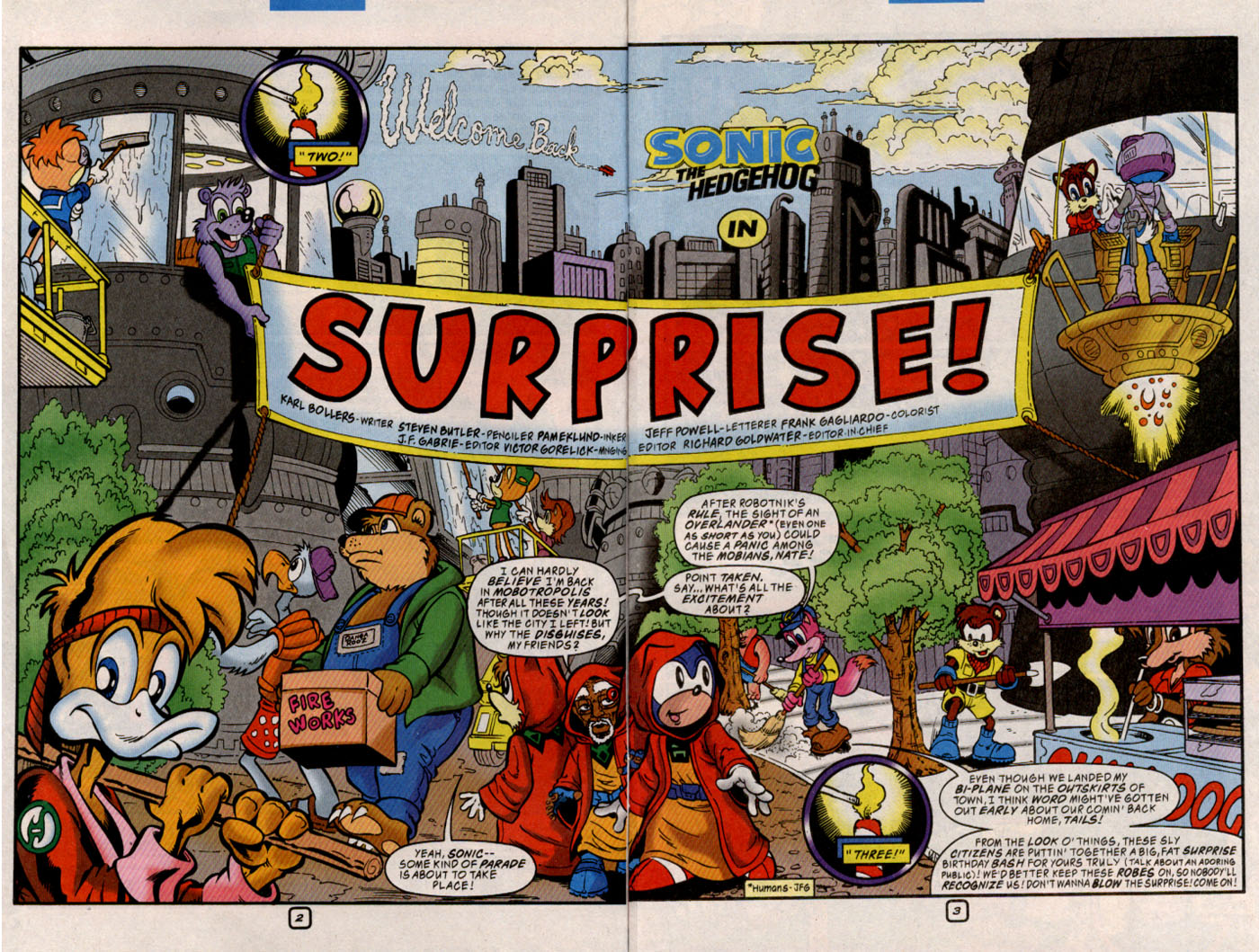 Read online Sonic The Hedgehog comic -  Issue #68 - 3