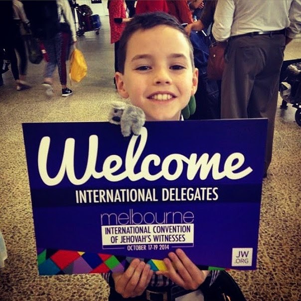 World Jehovah's Witness convention in Melbourne World Jehovah's Witness convention in Melbourne