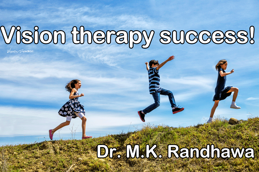 Vision therapy success - Dr. M.K. Randhawa