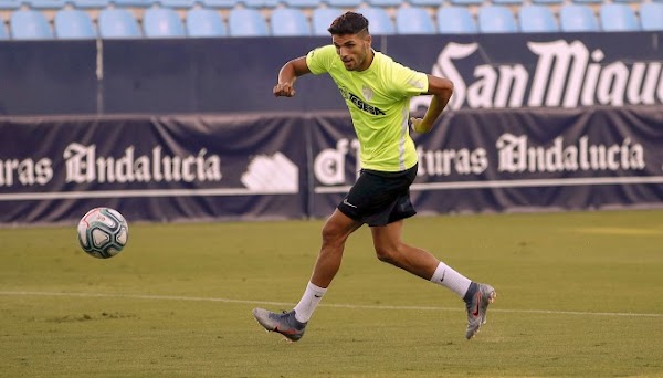 Málaga, entrenamiento con ejercicios técnicos