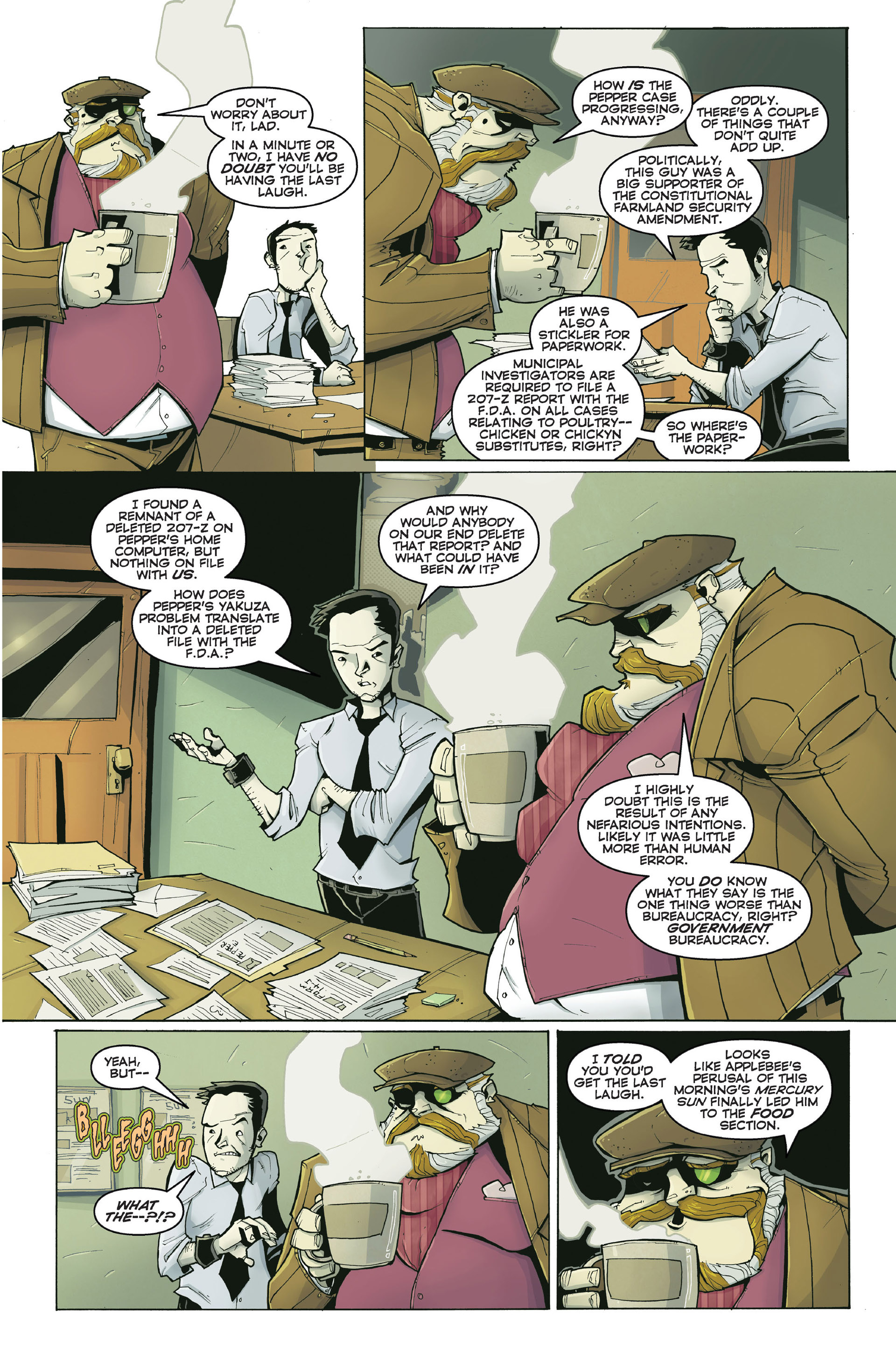 Read online Chew comic -  Issue # _TPB 1 - Taster´s Choise - 59