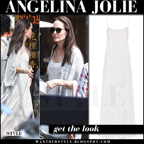 Angelina Jolie Shows How To Wear PJs At The Airport